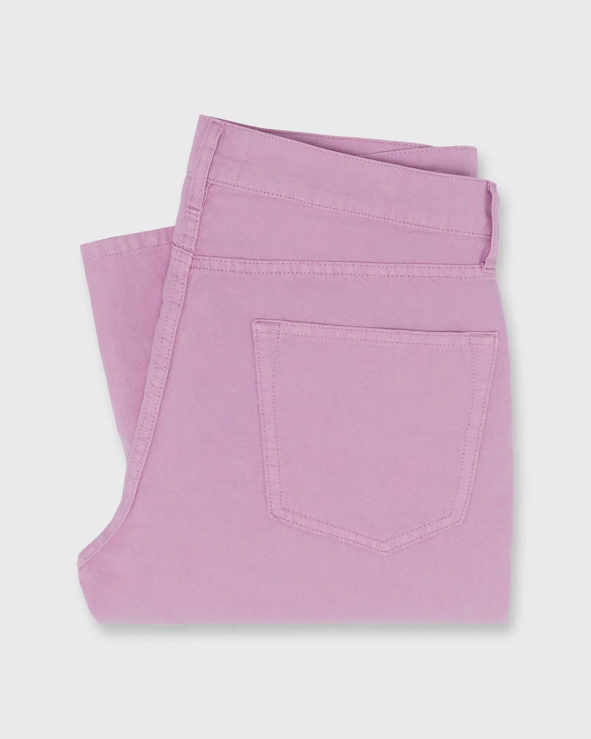 Slim Straight 5-Pocket Pant In Orchid Canapa Canvas 1