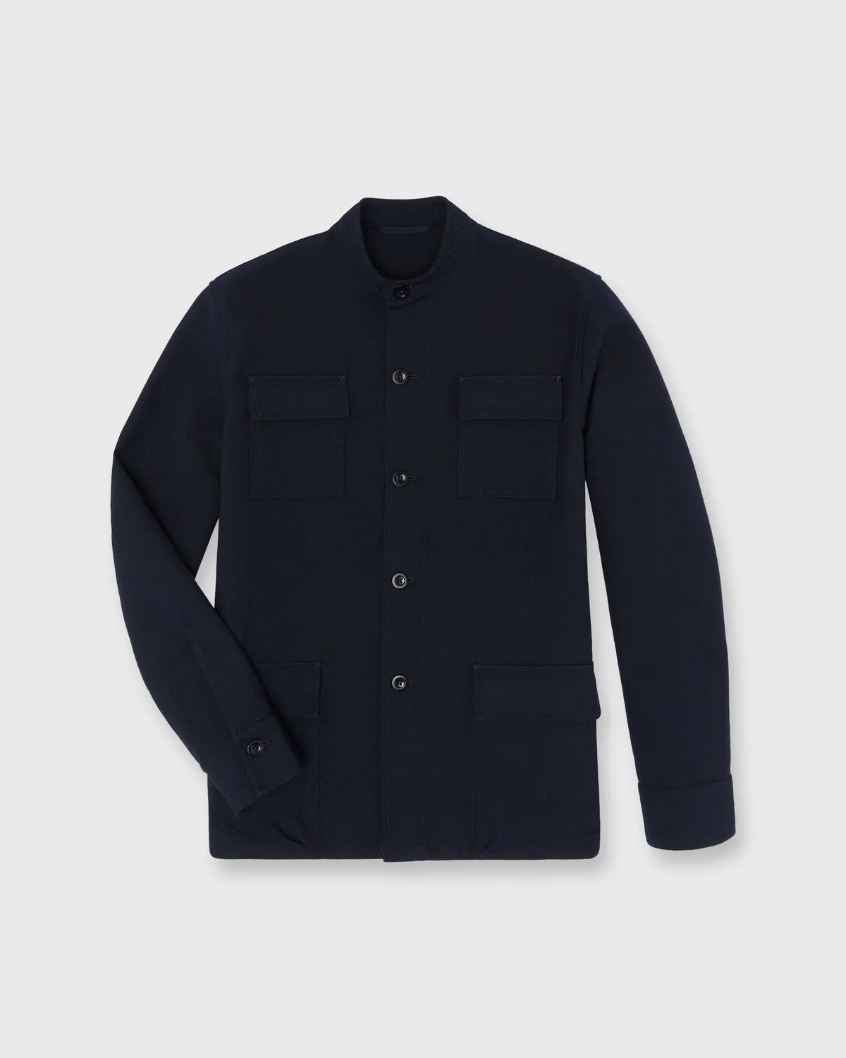 Scout Jacket In Navy Country Cloth 1