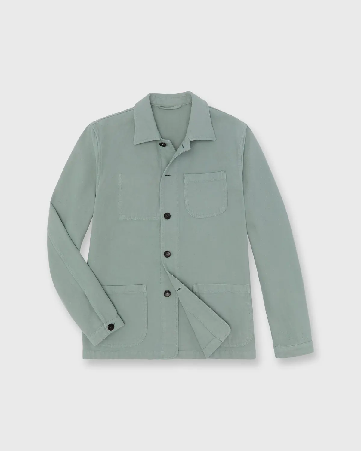 Chore Jacket In Sage Canvas 1