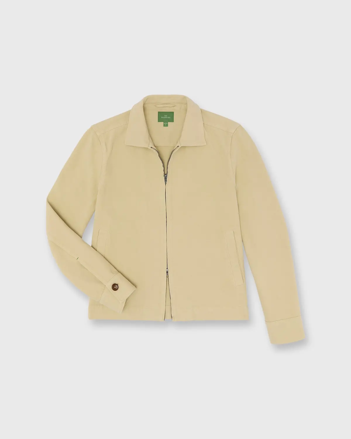 Scrambler Jacket In Khaki Canvas 1