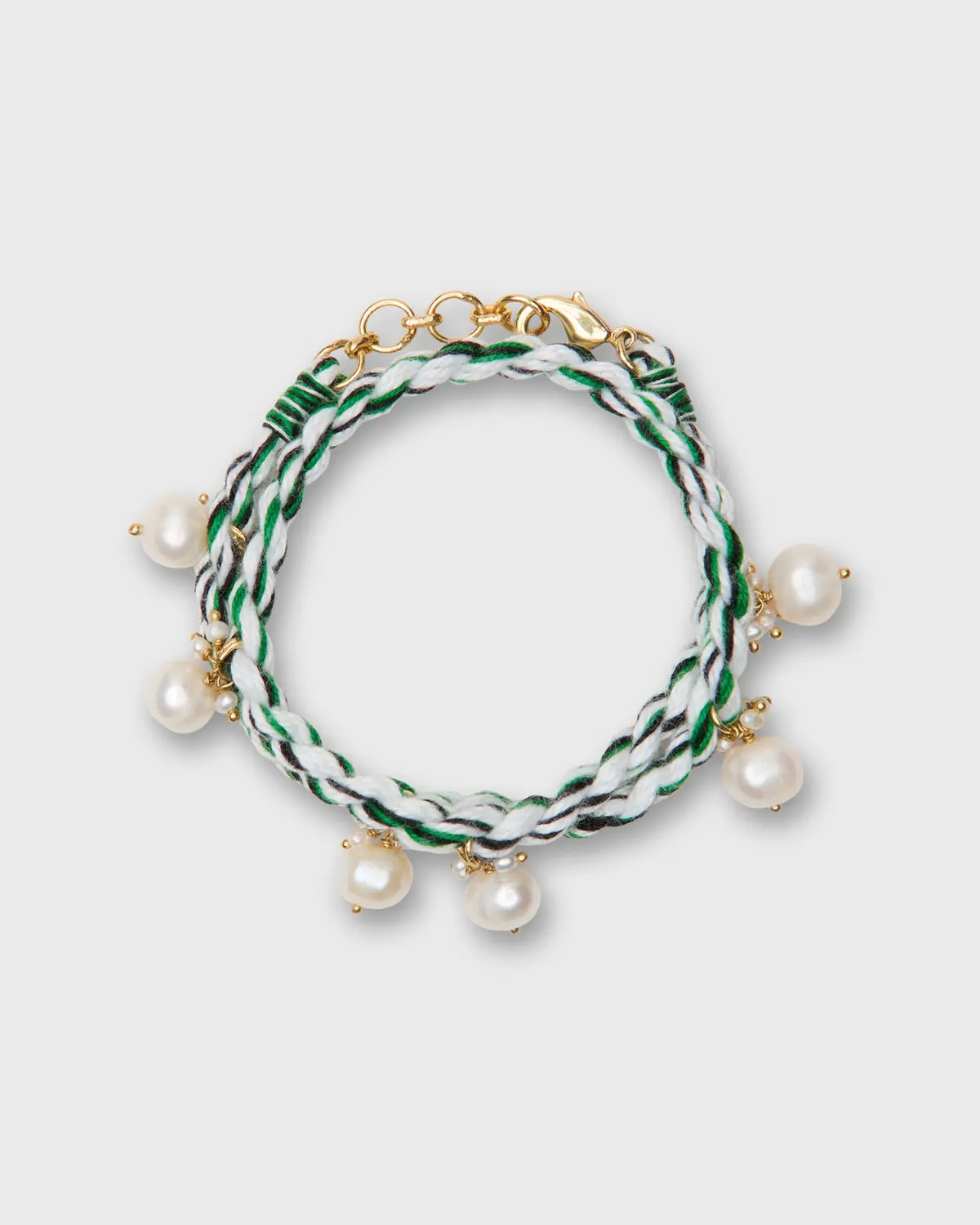 Pearl Jam Bracelet In Green/White 1