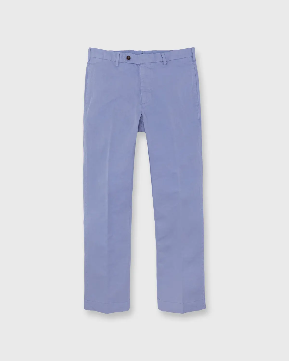 Garment-Dyed Sport Trouser In Periwinkle Cotolino Twill 1