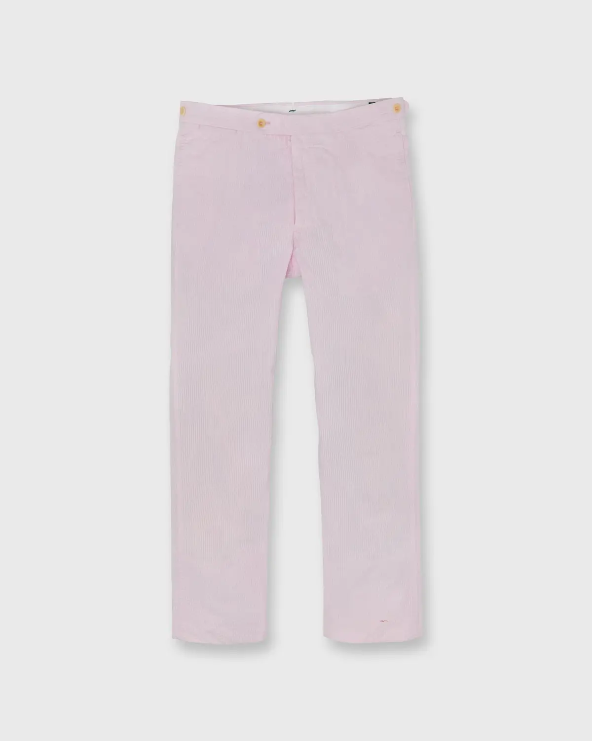 Side-Tab Sport Trouser In Pink Seersucker 1