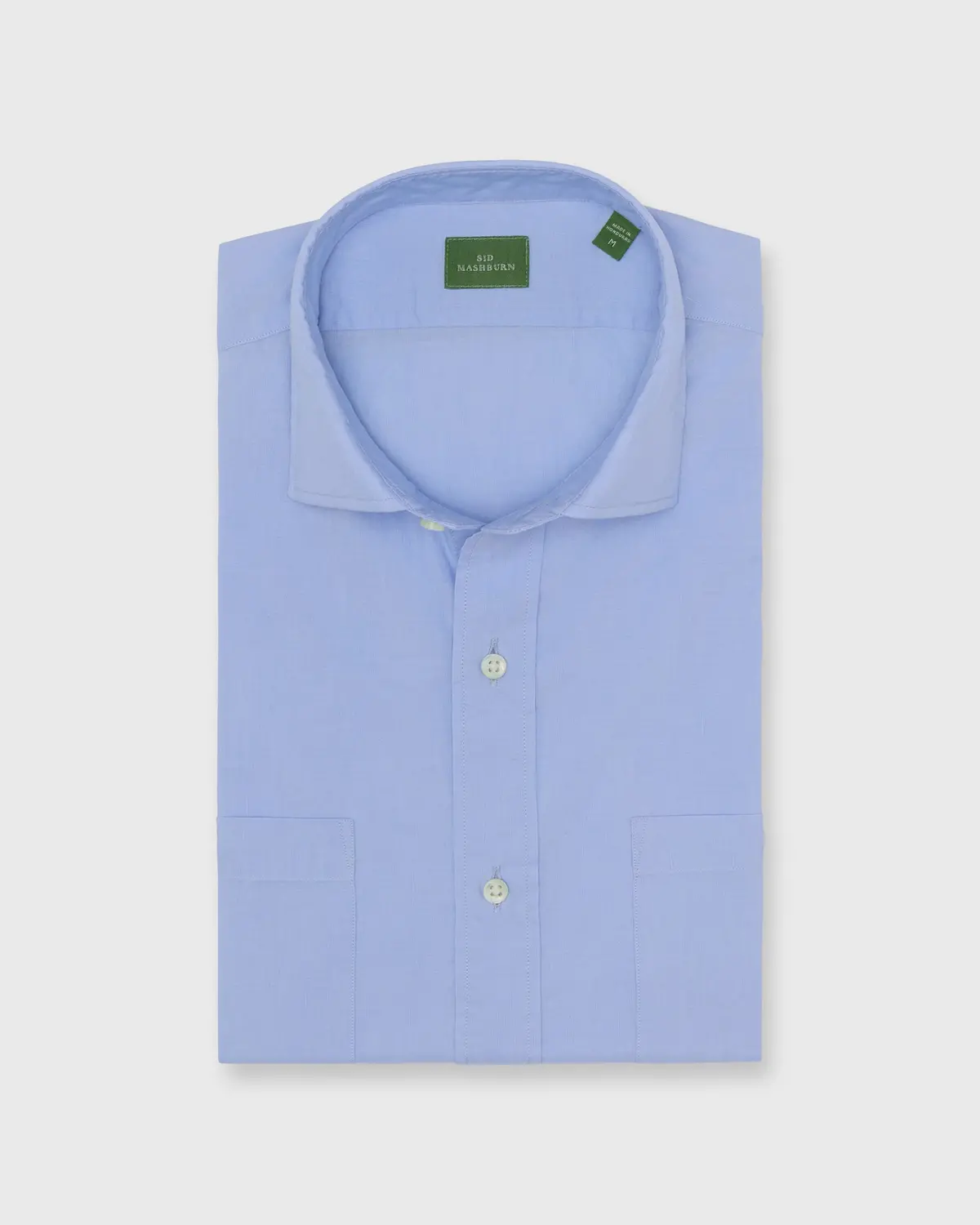 Long-Sleeved Marquez Shirt In Blue Cotolino 1