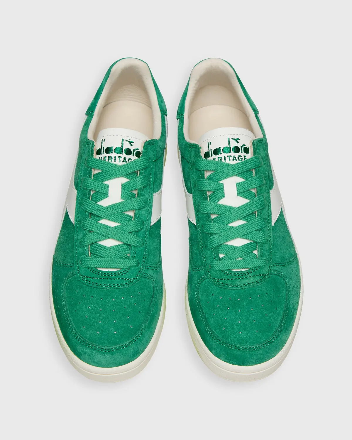 B. Elite Migliori Anni Sneaker In Green Peas Cream 1