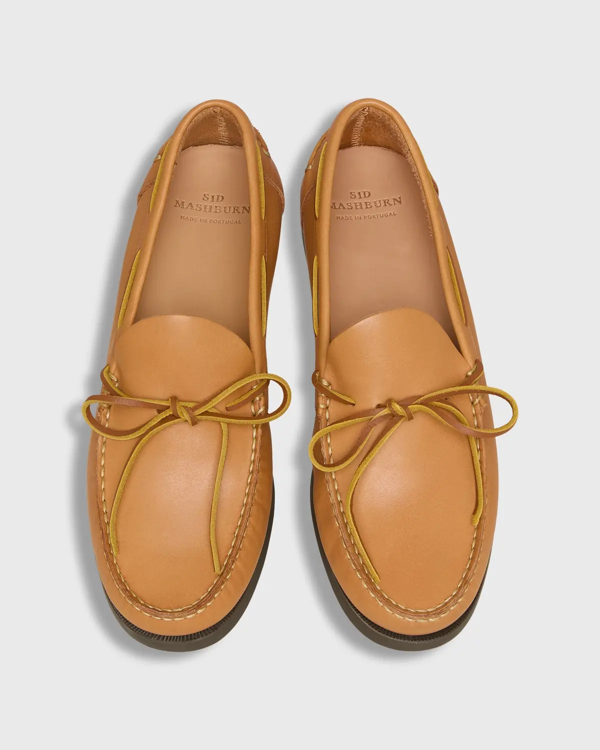 Camp Moccasin In Natural Leather 1