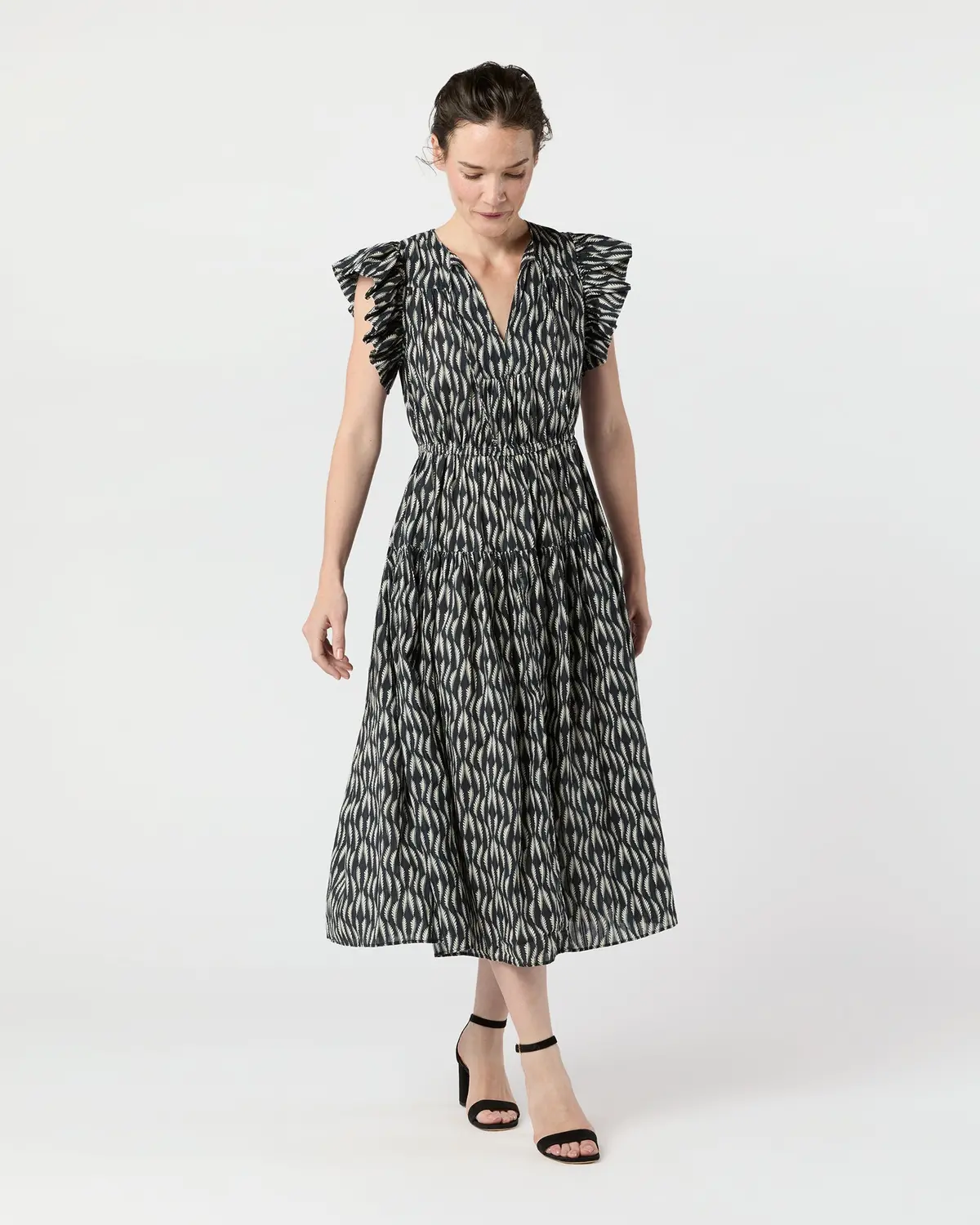 Kairi Dress In Graphite 1