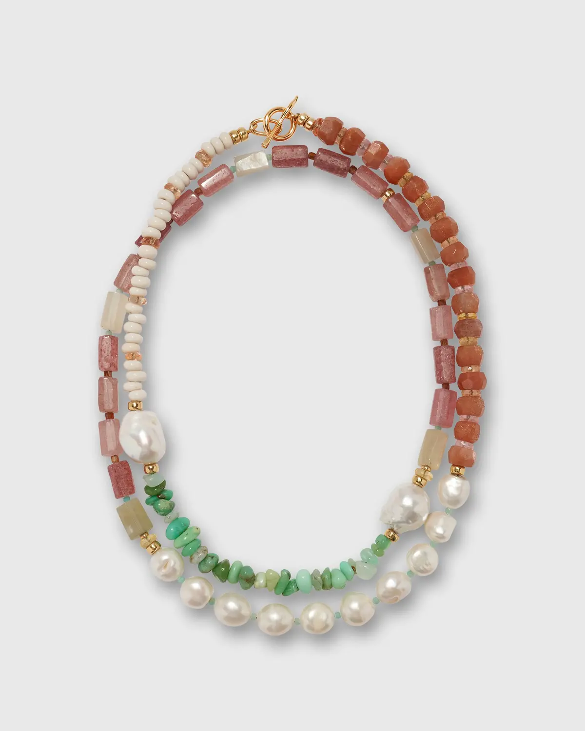 Cabana Necklace In Cactus Rose 1
