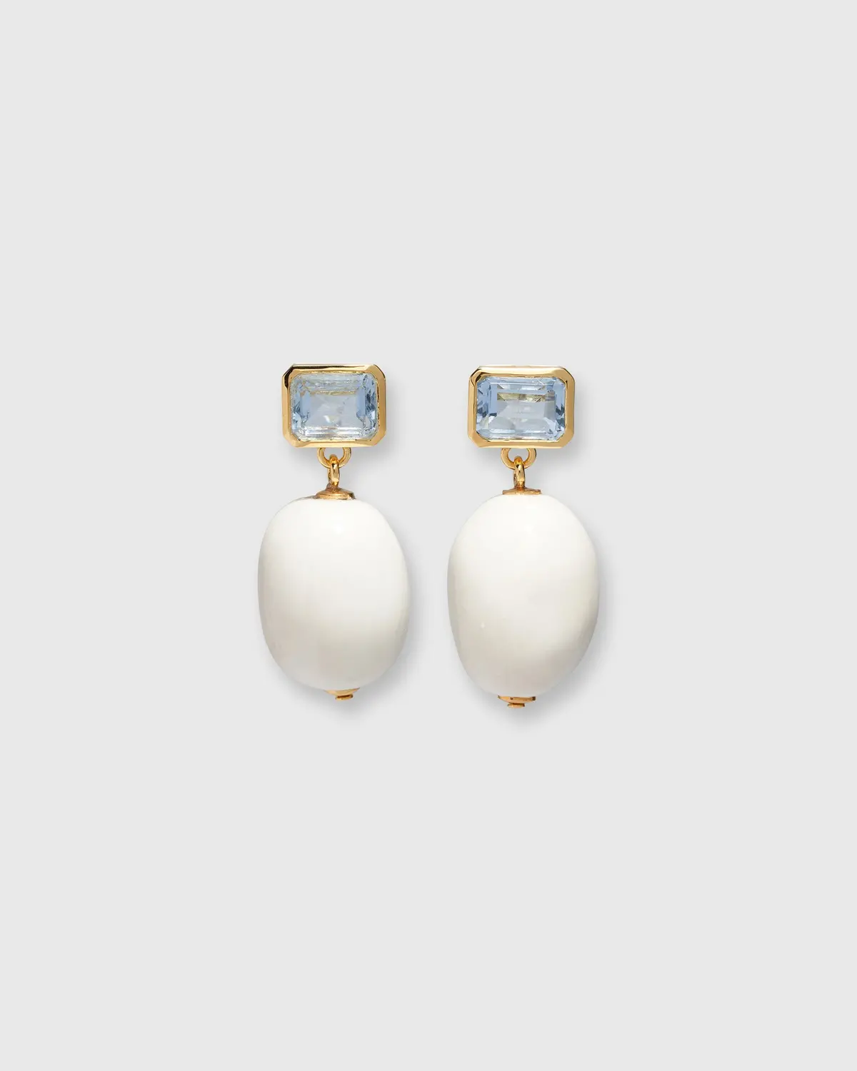 La Paz Earrings In Ivory 1