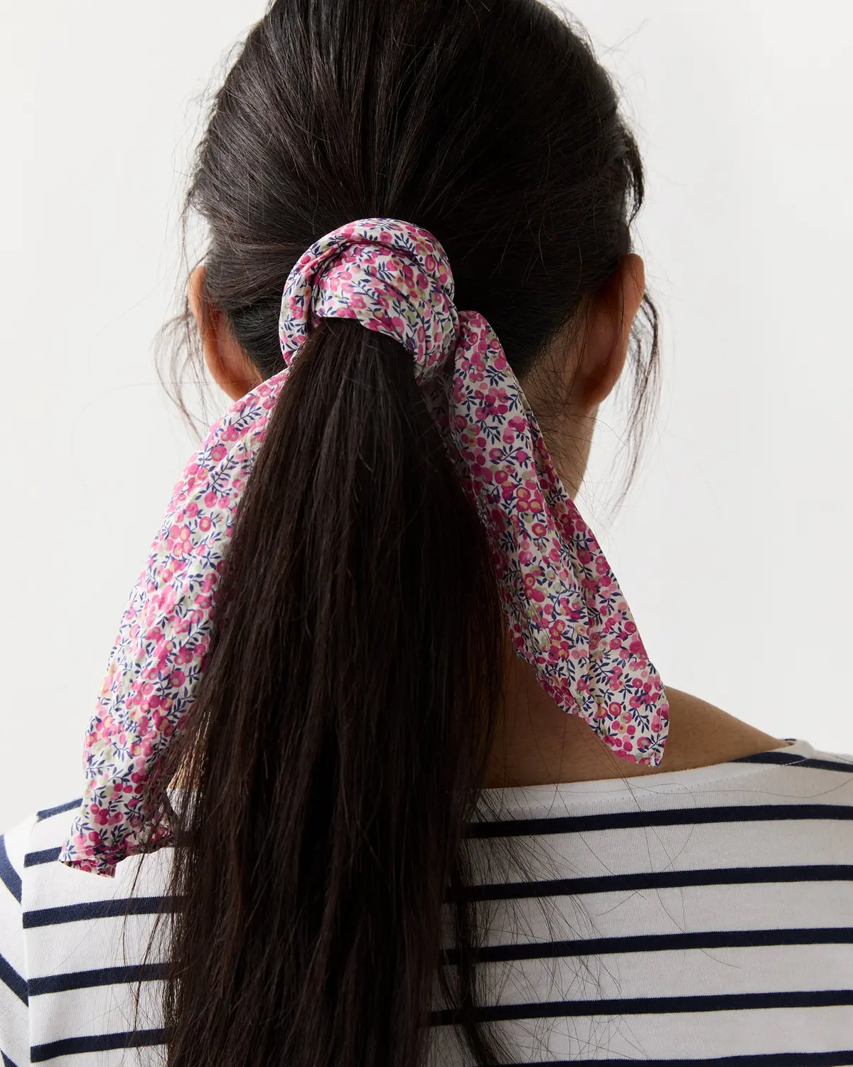 Anyway Scarf In Pink Wiltshire Bud Liberty Fabric 1
