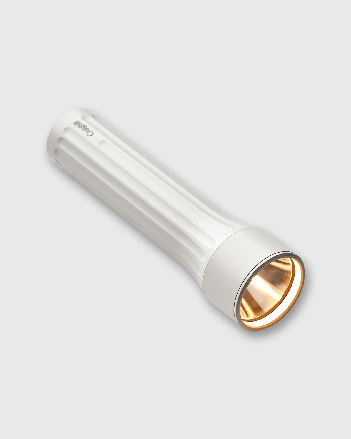 Temple Flashlight In White 1