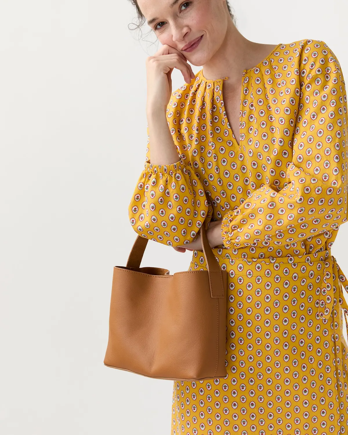 Louise Bag In Tan Leather 1