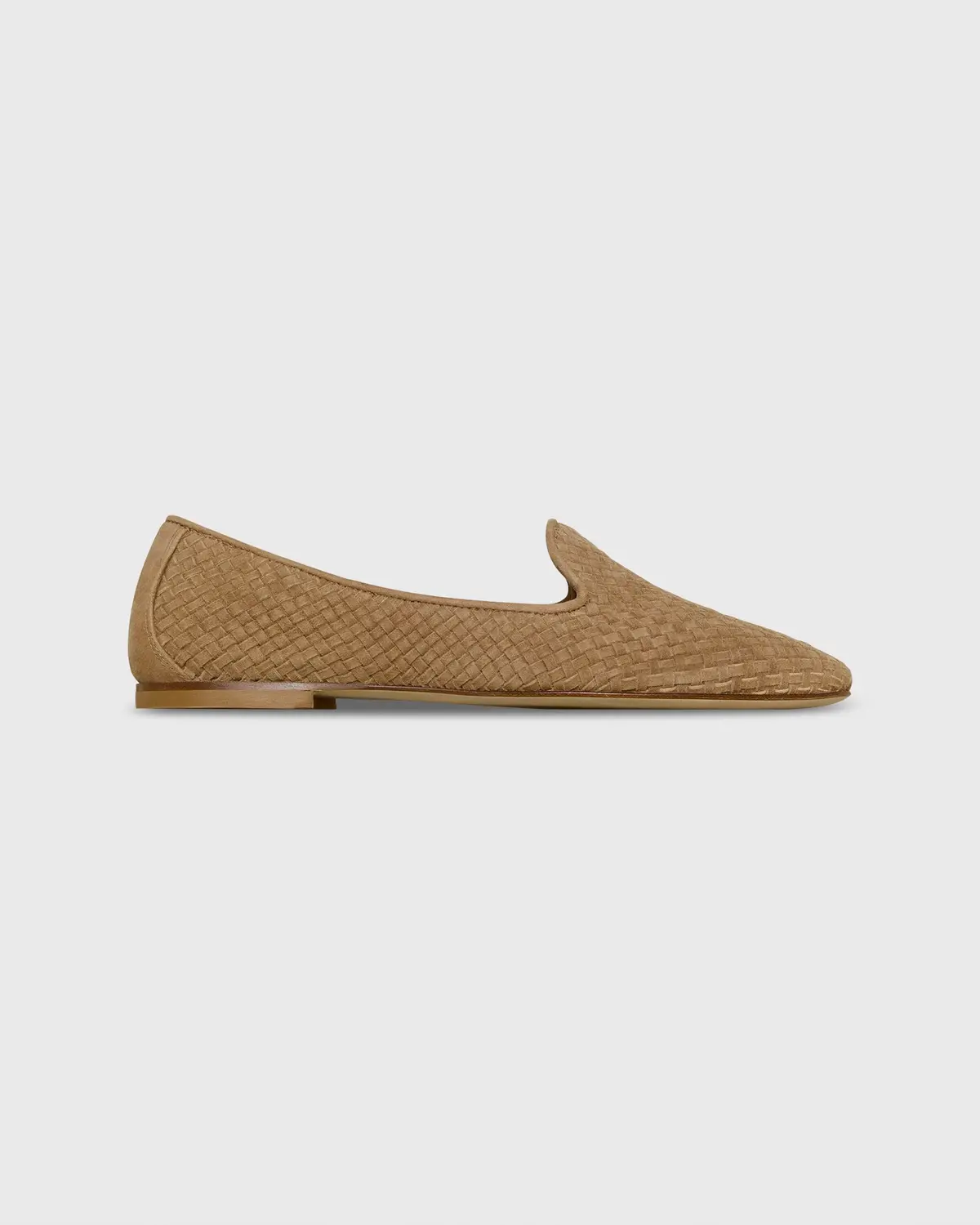 Tara Loafer In Dune Suede 1