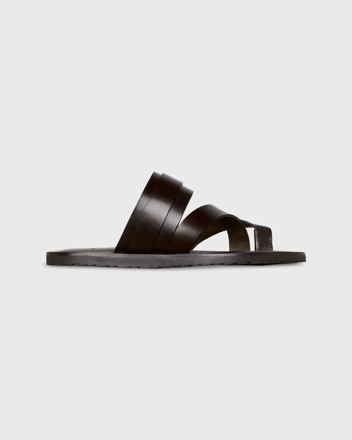 Adele Slide In Chocolate Leather 1