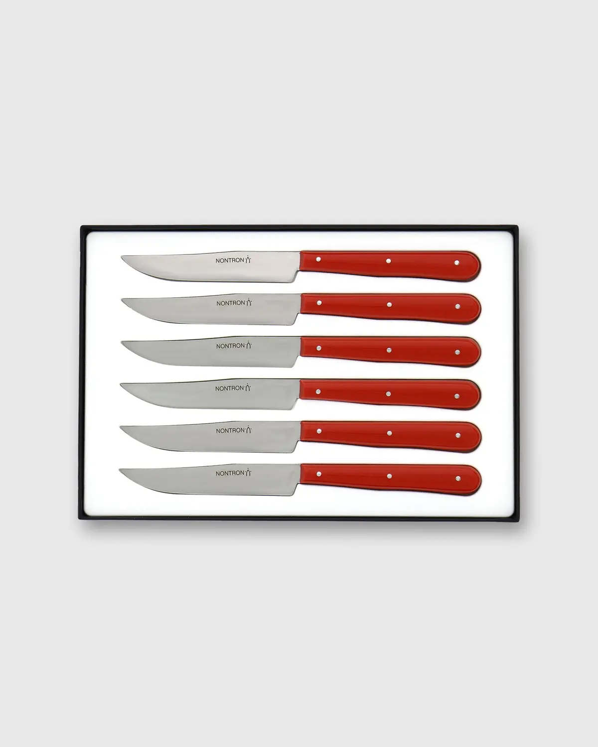 Steak Knives (Set Of 6) In Acrylic Red 1