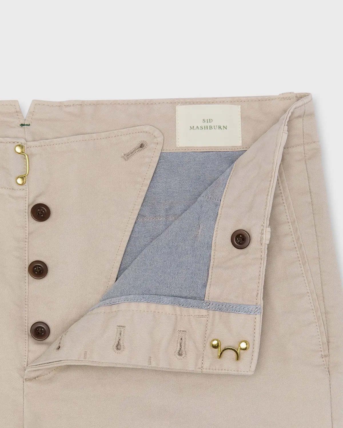 Buck Pant In Khaki Drill Cloth 3