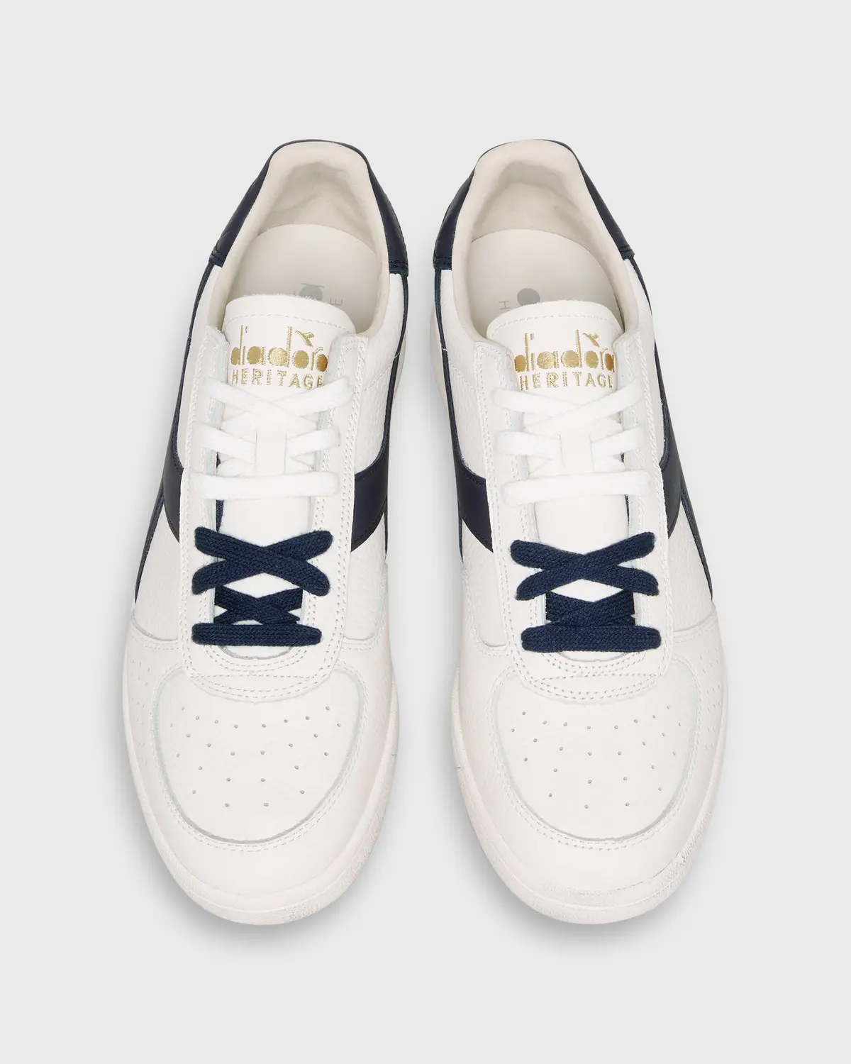 B. Elite Domino Sneaker In White/Peacoat 1