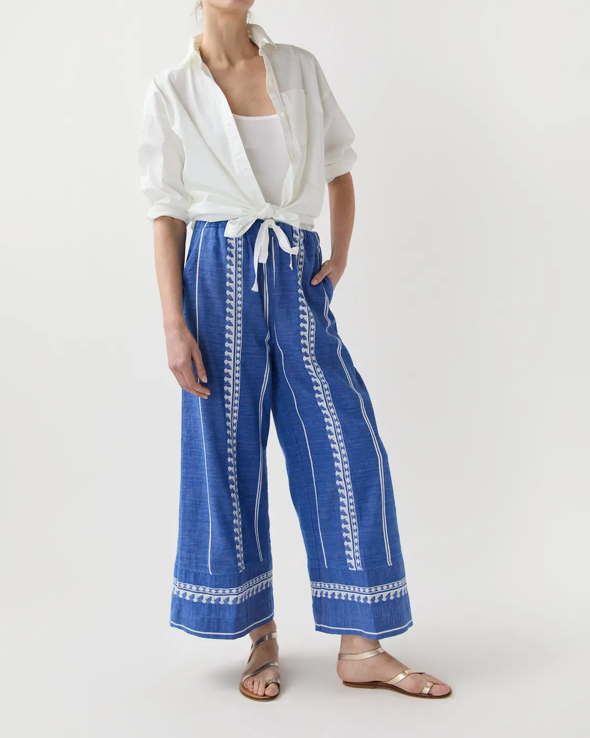 Desta Pant In Tebibi Blue 1