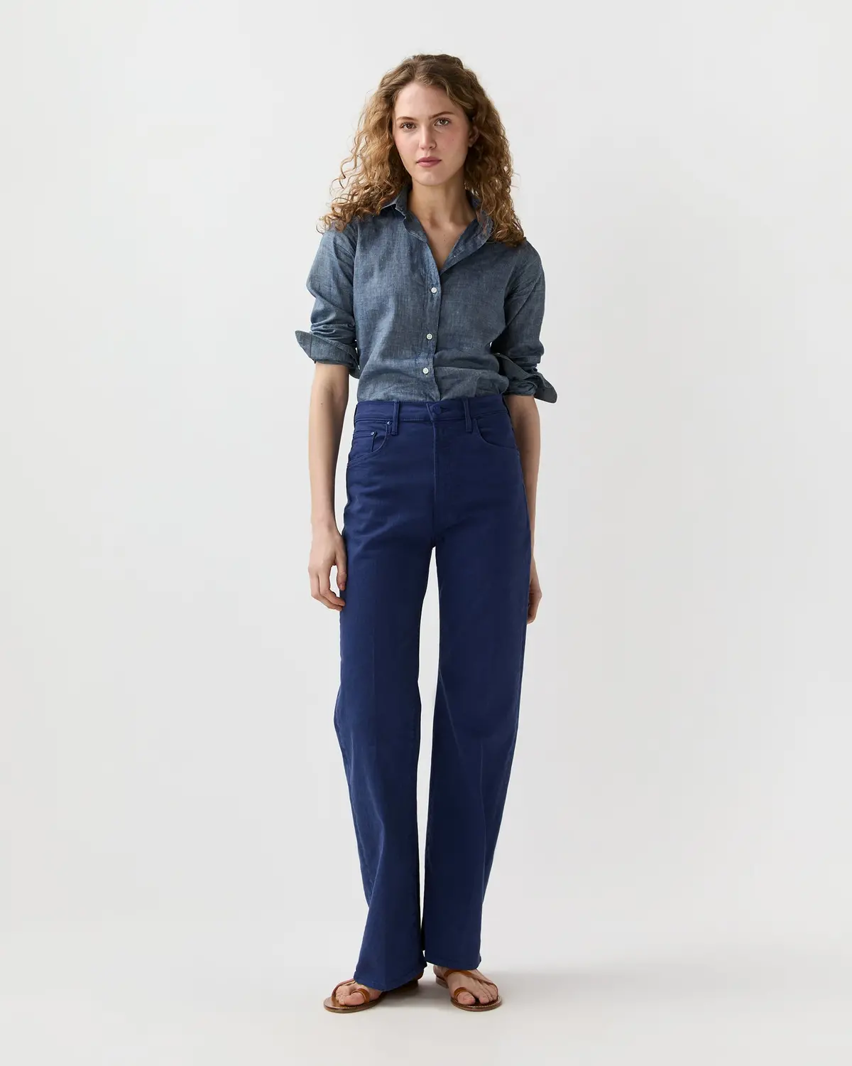 The Lasso Sneak Jean In Estate Blue 1