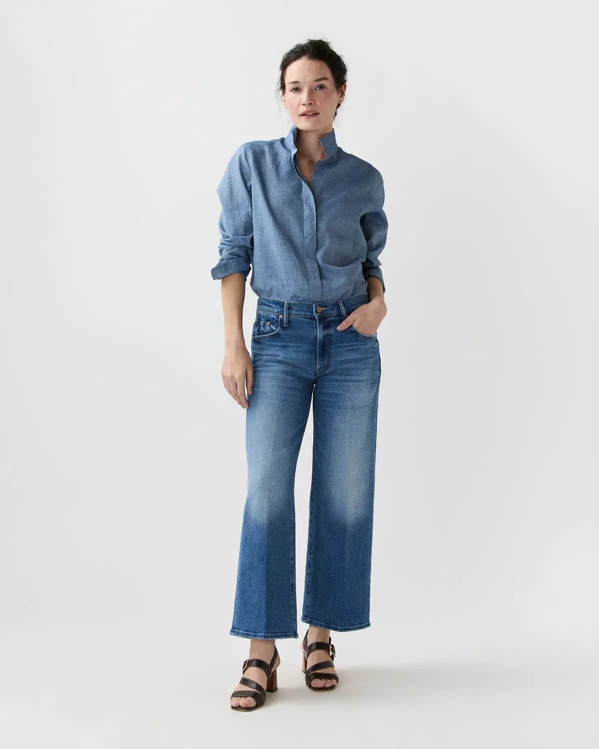 The Mid Rise Maven Ankle Jean In All Your Eggs In One Basket 1