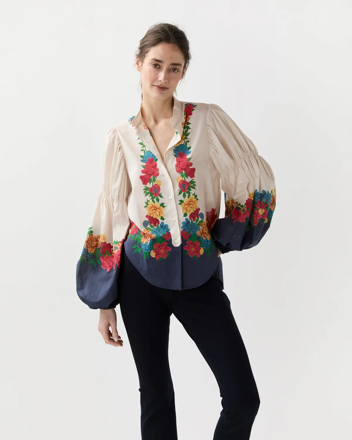 Pina Shirt In Princess Peony Placée 1
