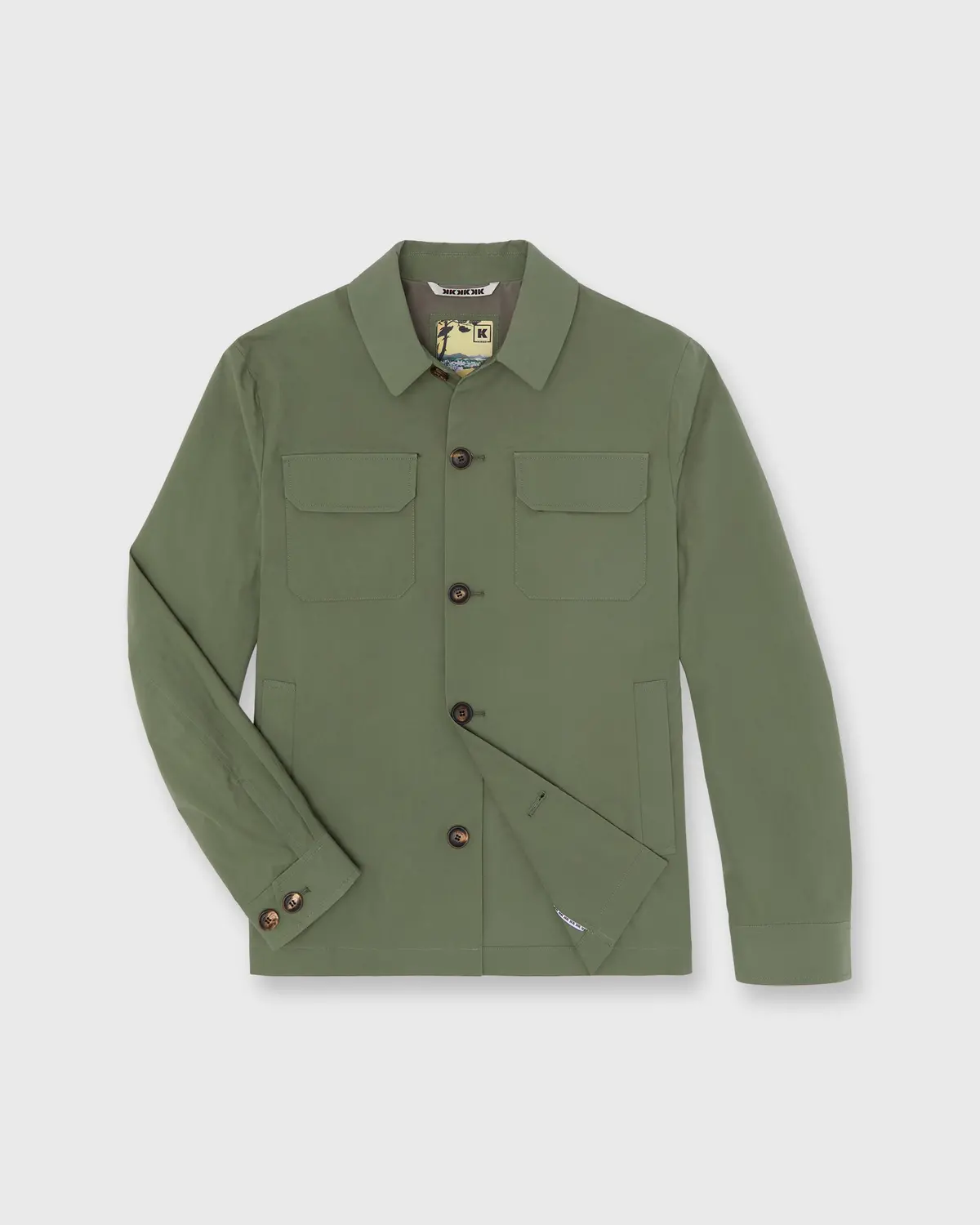 Leo Jacket In Summer Olive 1