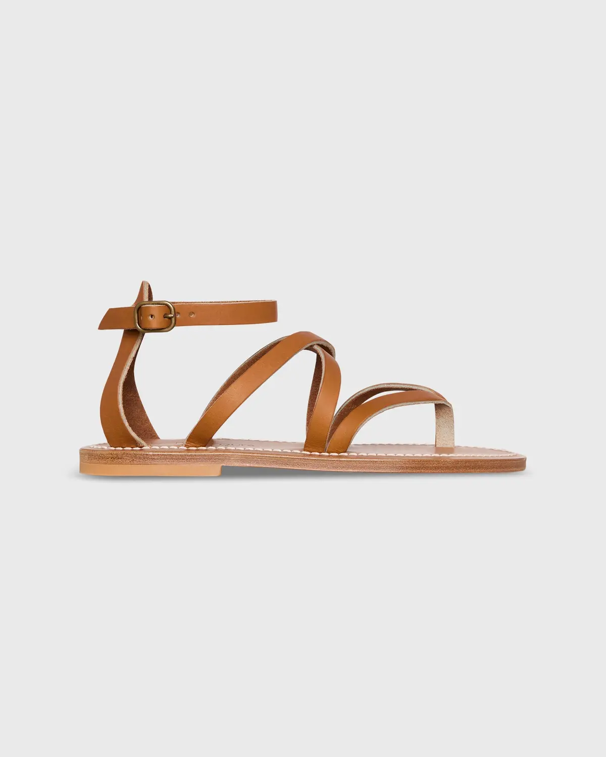 Epicure Sandal In Natural Leather 1