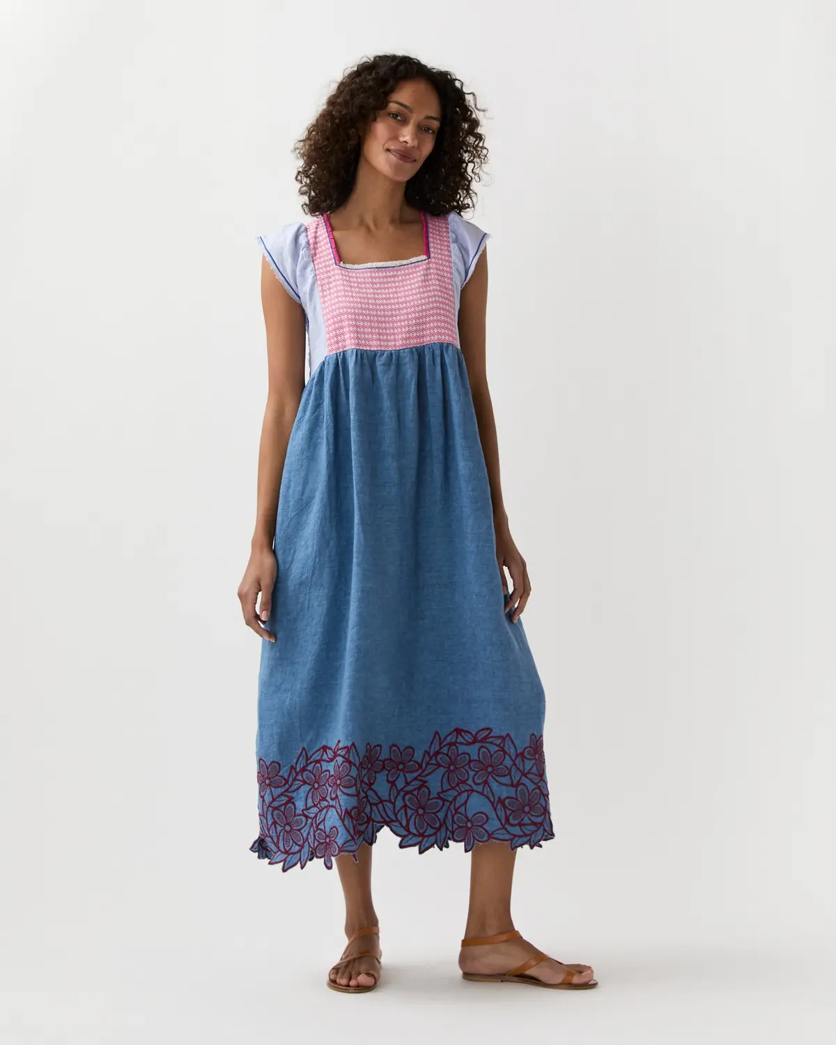 Aloe Jilly Dress In Blue 1