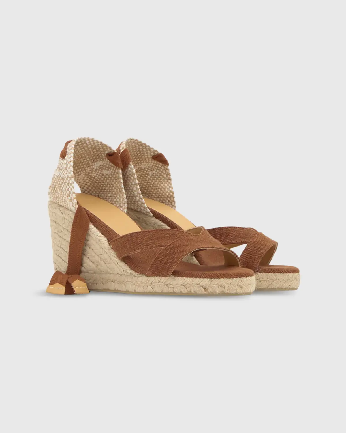 High Bailey Espadrille In Pecan Canvas 3