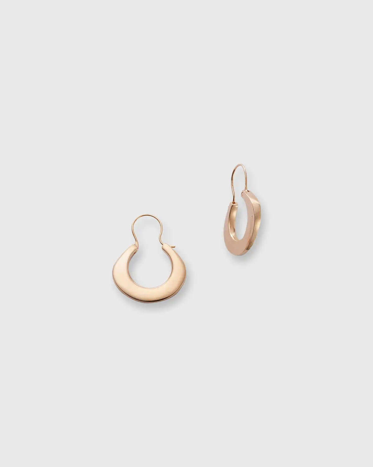 Oslo Hoop Earrings In Gold 1