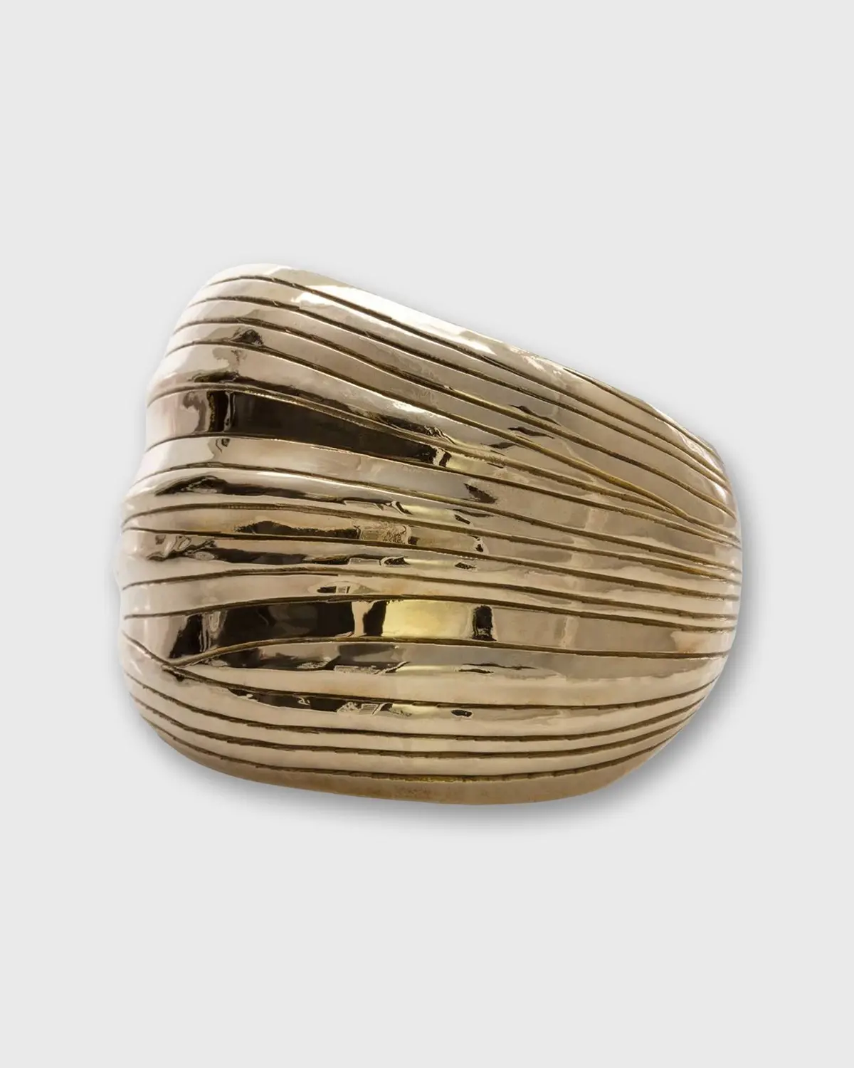 Palm Frond Cuff In Tumbaga 1