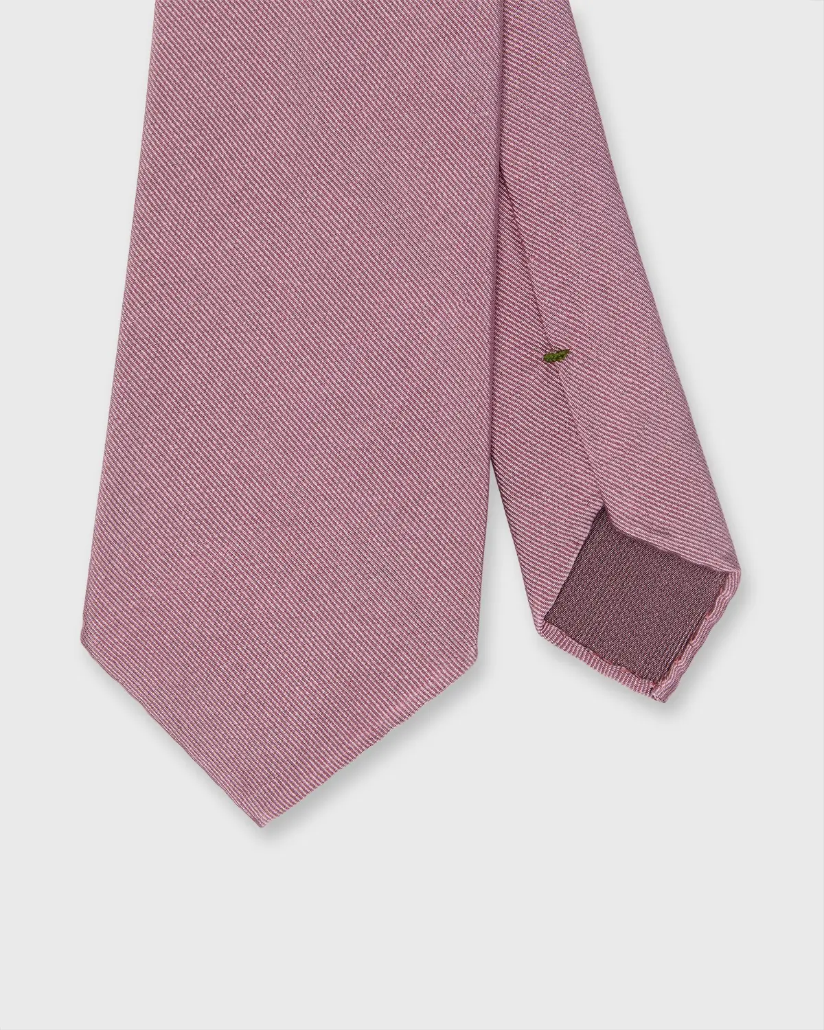 Silk Woven Tie In Pink 1