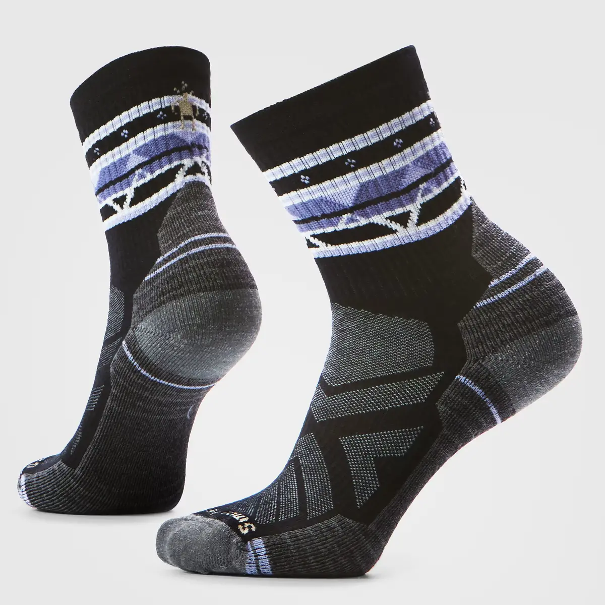 Hike Light Cushion Zig Zag Valley Mid Crew Socks (Women's) - Sw001580 9
