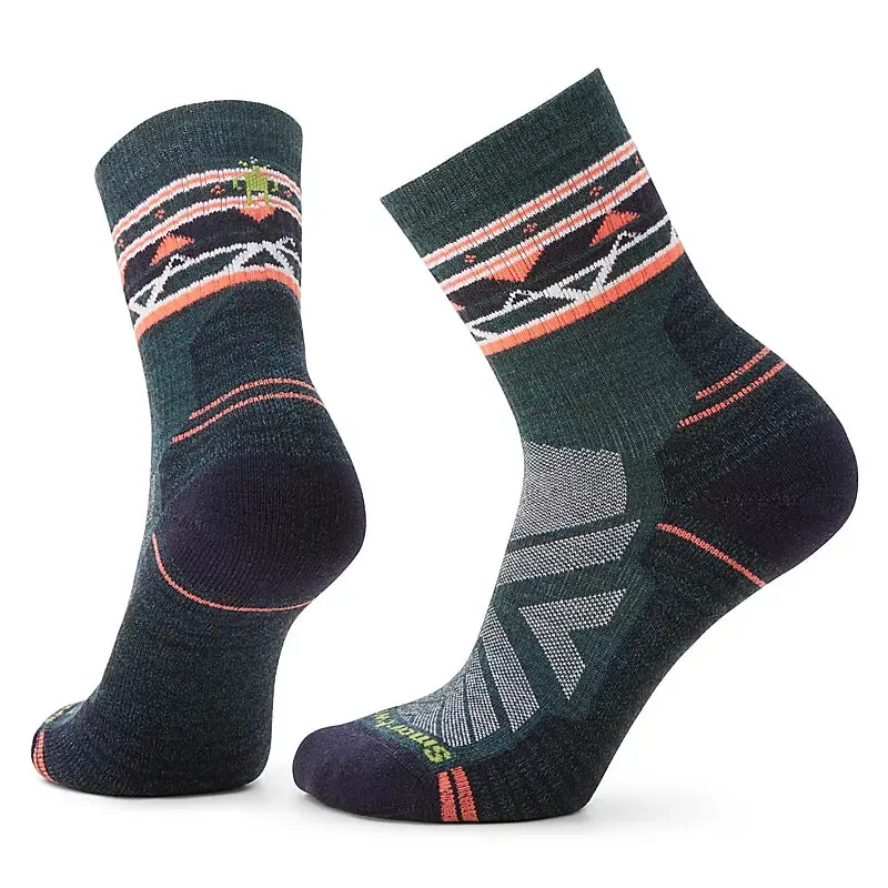 Hike Light Cushion Zig Zag Valley Mid Crew Socks (Women's) - Sw001580 5