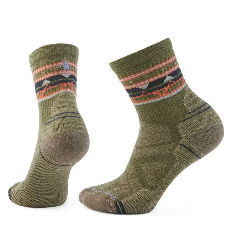Hike Light Cushion Zig Zag Valley Mid Crew Socks (Women's) - Sw001580 7