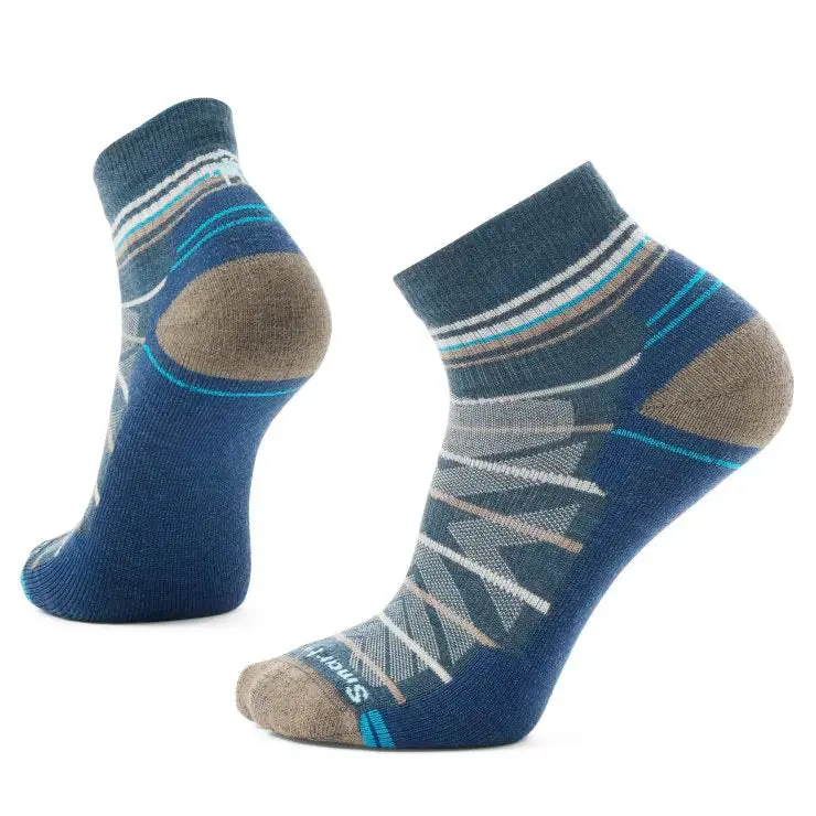 Hike Light Cushion Pattern Ankle Socks - Sw001612 6