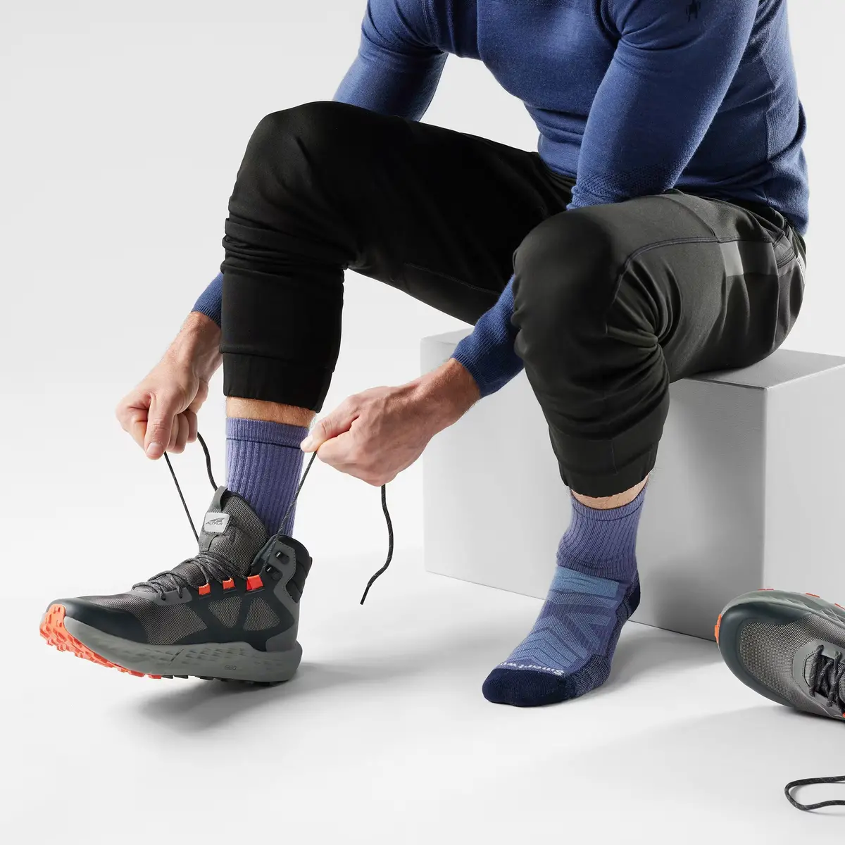 Hike Light Cushion Crew Socks - Sw001614 10