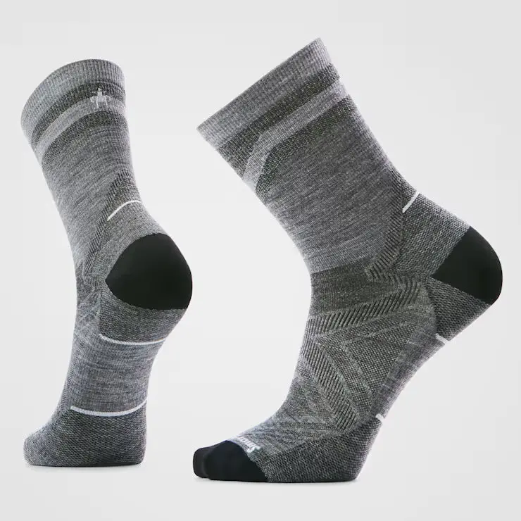Run Zero Cushion Mid Crew Pattern Socks - Sw001656 5