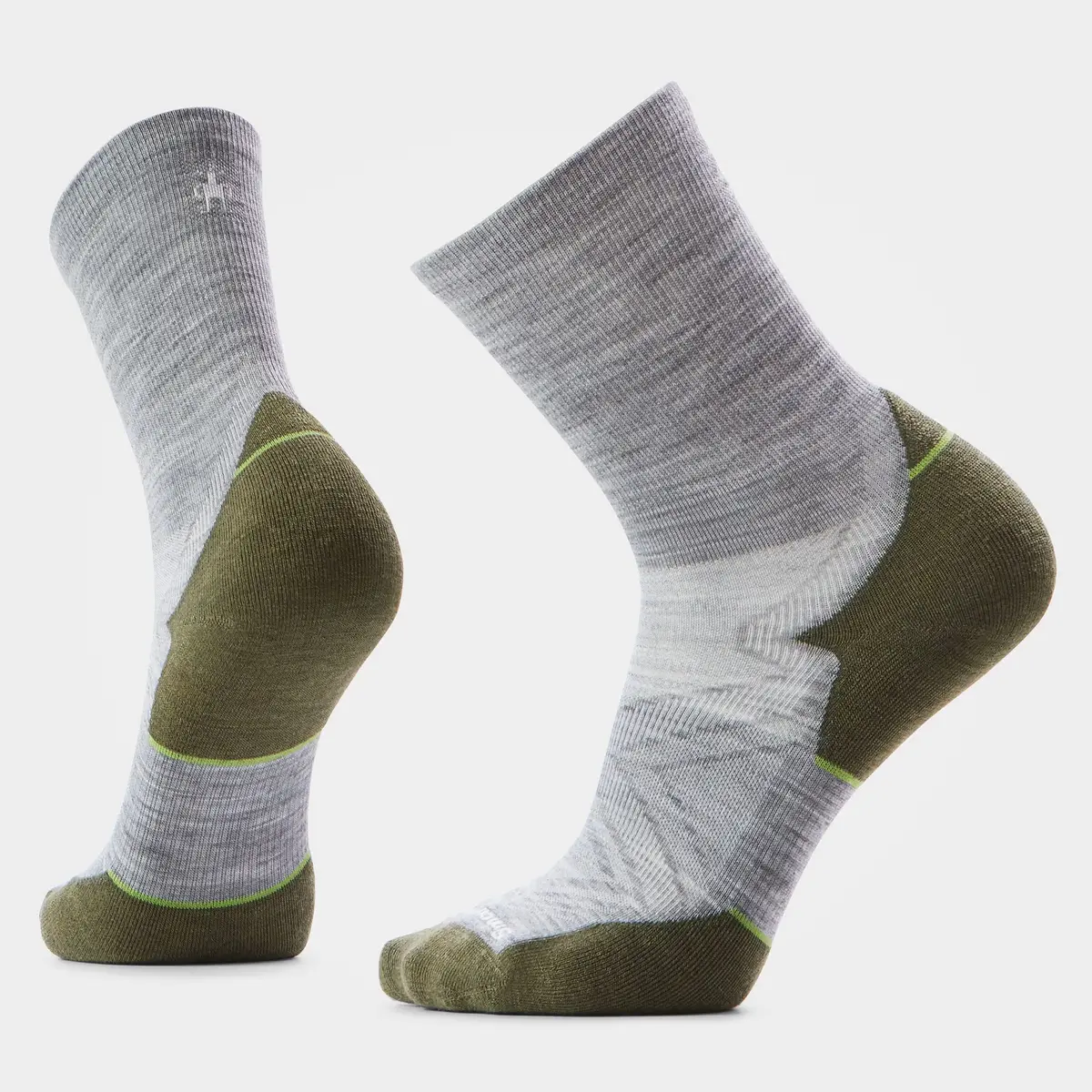 Run Targeted Cushion Mid Crew Socks - Sw001663 1