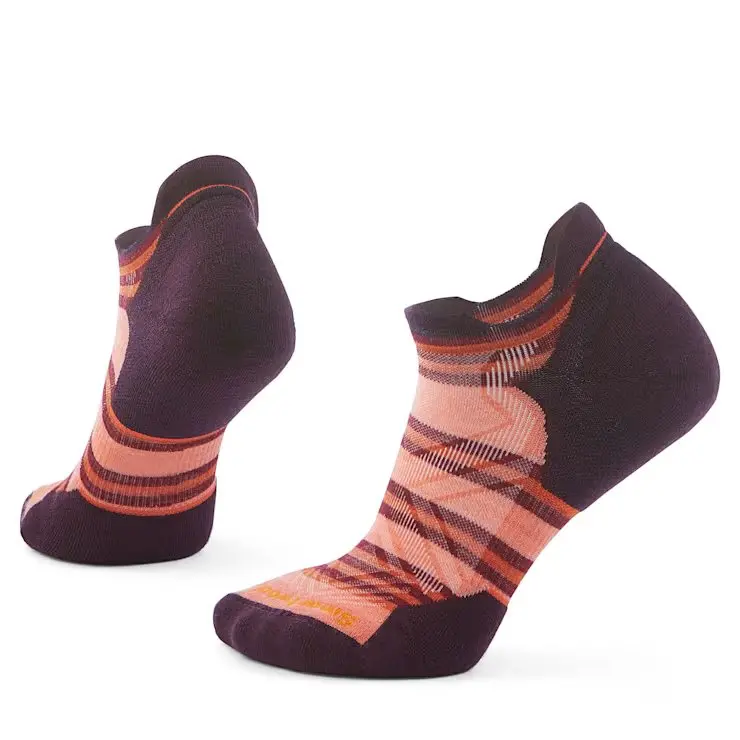 Run Targeted Cushion Stripe Low Ankle Socks (Women's) - Sw001672 1