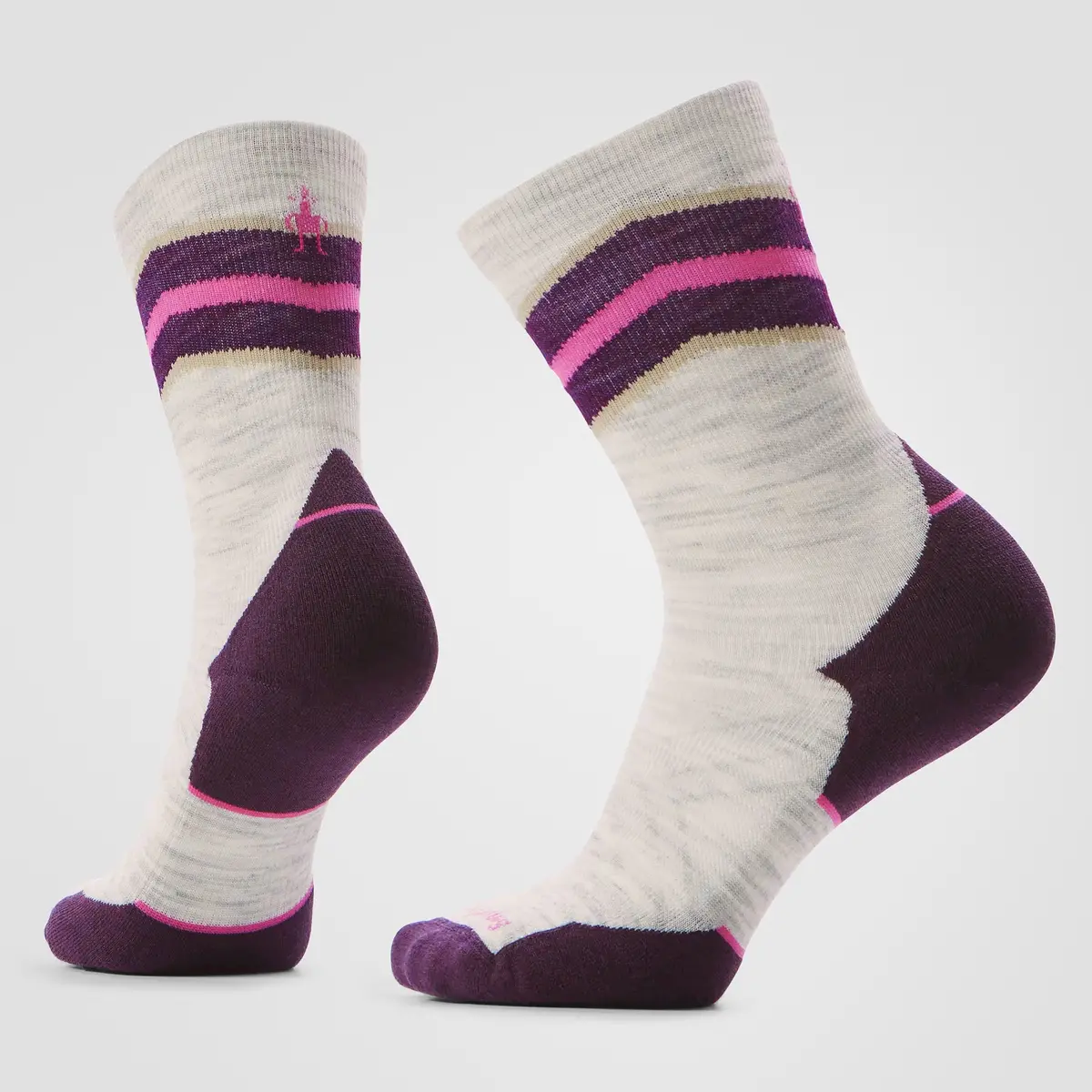 Run Targeted Cushion Mid Crew Socks (Women's) - Sw001677 1