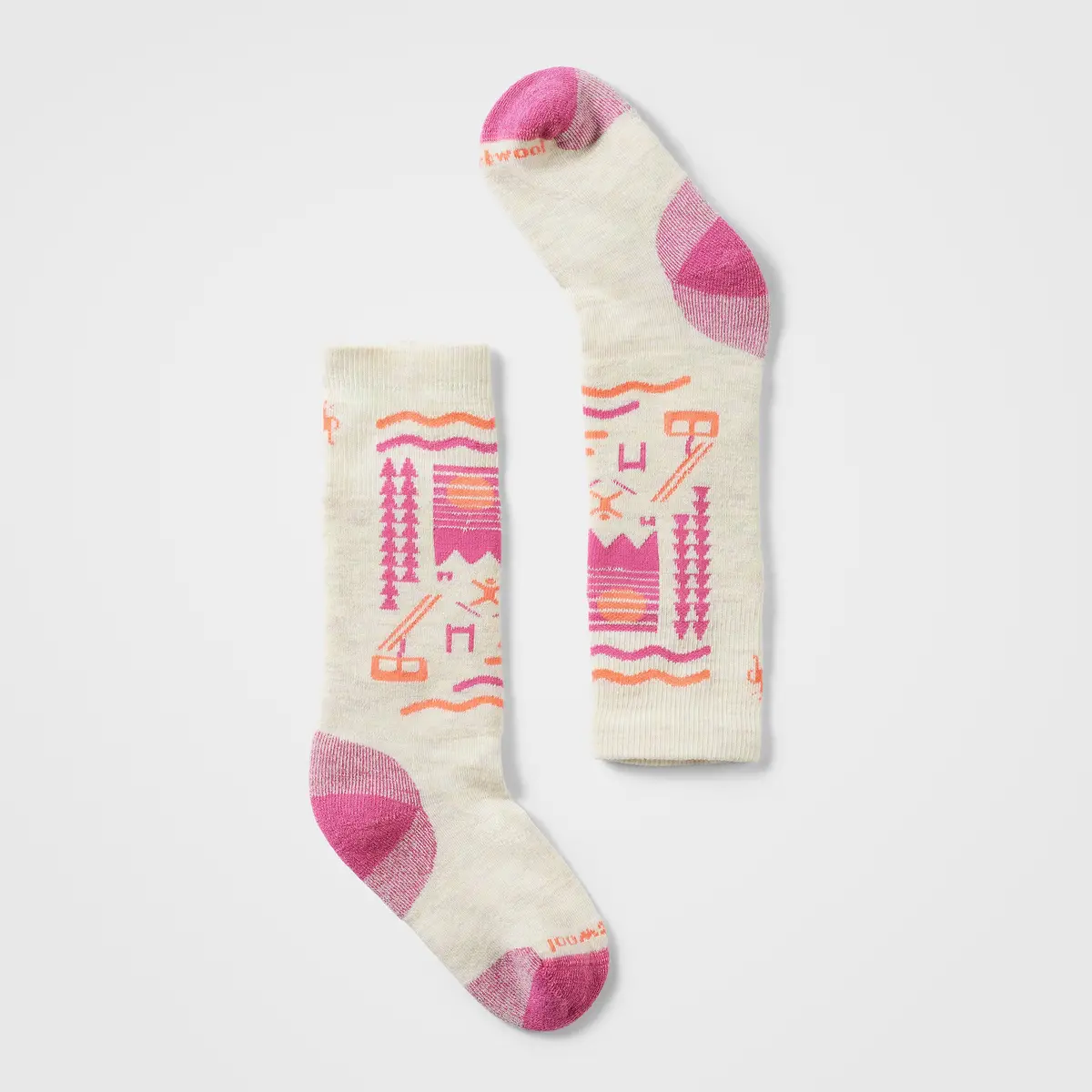 Wintersport Full Cushion Ski Day Over The Calf Socks (Kids') 1