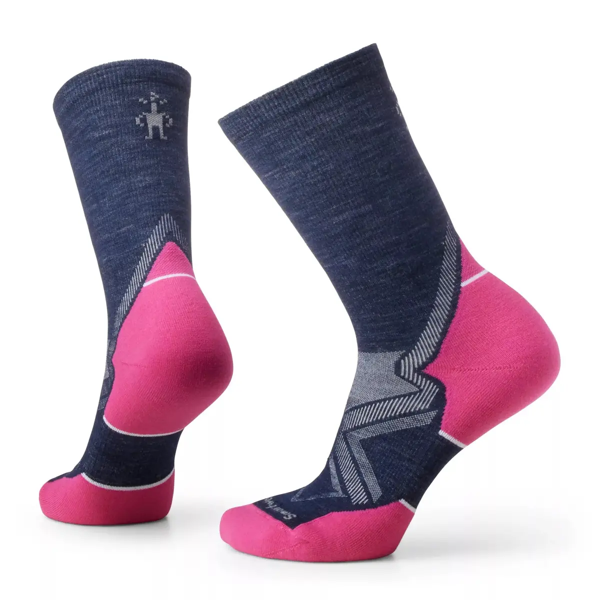 Women's Cold-Weather Running Targeted-Cushion Crew Socks