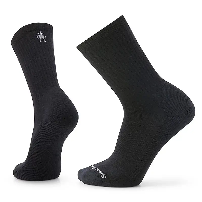 Everyday Solid Rib Light Cushion Crew Socks - Sw001887 2