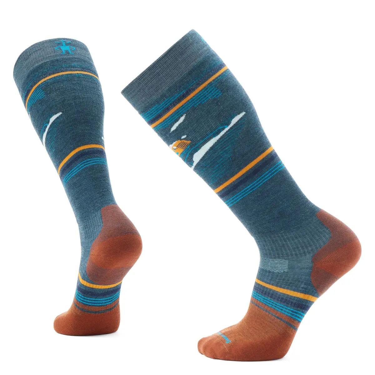 Snowboard Piste Machine Over The Calf Socks - Sw001922 - Past Season 1