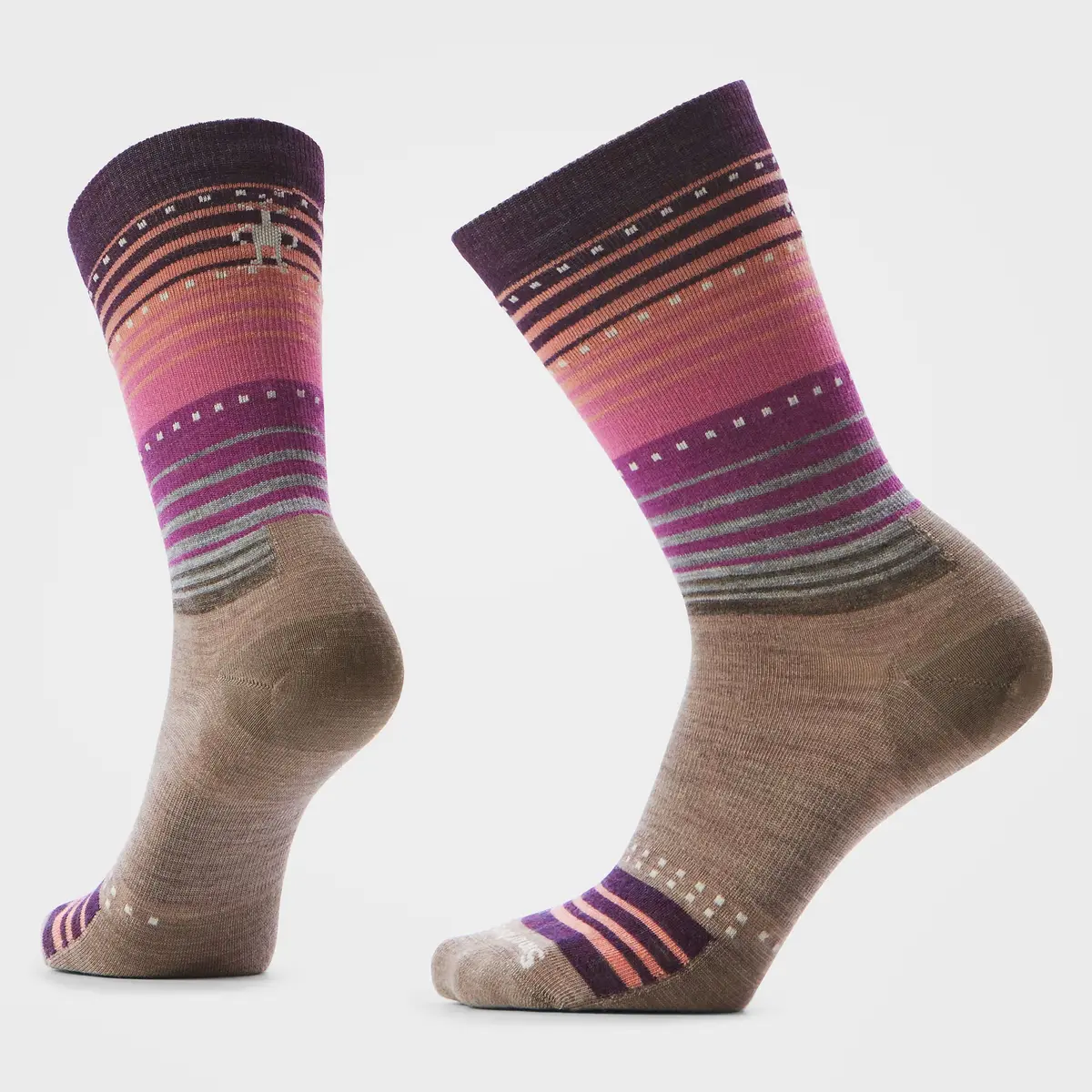 Everyday Stitch Stripe Crew Socks - Sw001999 1