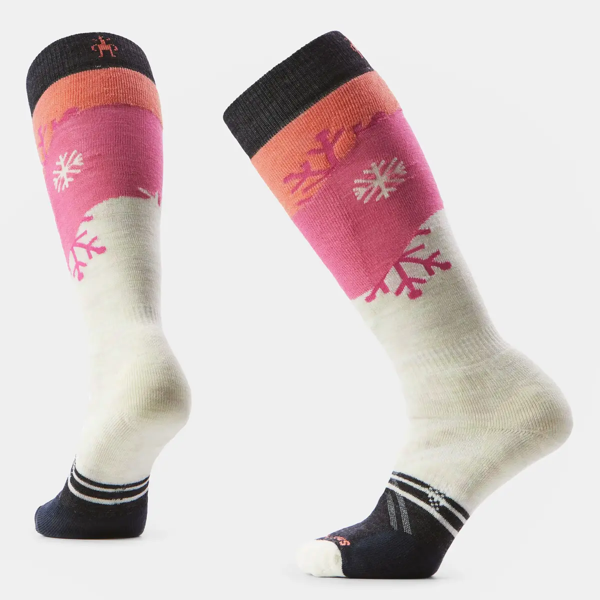 Snowpocalypse Pattern Full-Cushion Ski Socks for Women – SW002170