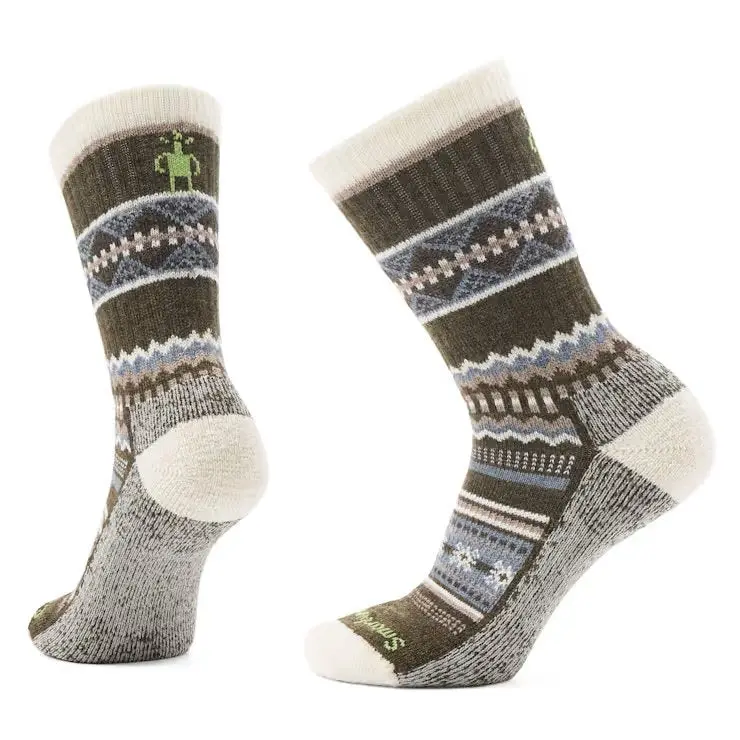 Snowed-In Sweater Print Light-Cushion Everyday Crew Socks – SW002186 - Image 3