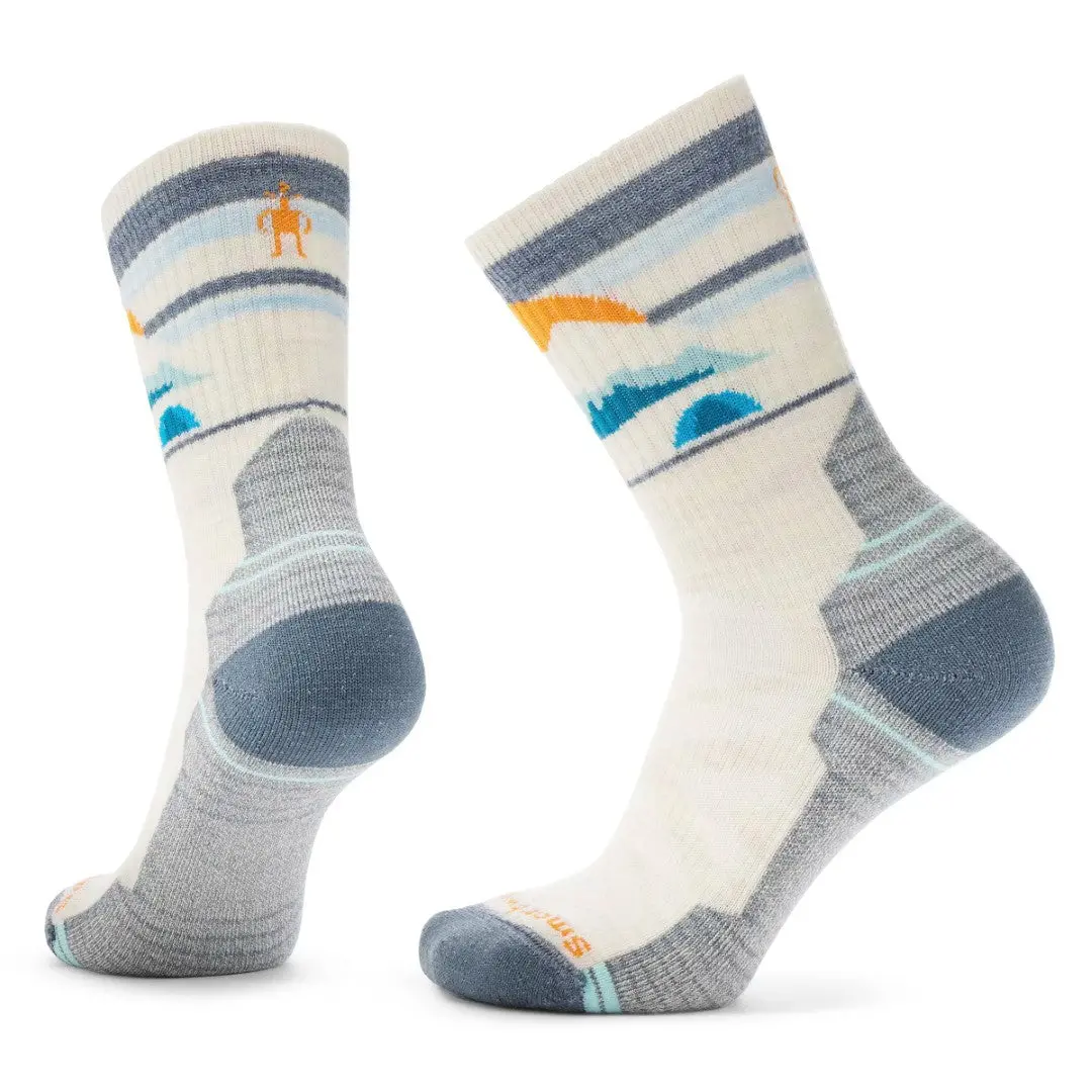 Hike Light Cushion Mountain Moon Crew Socks (Women's) - Sw002272 1
