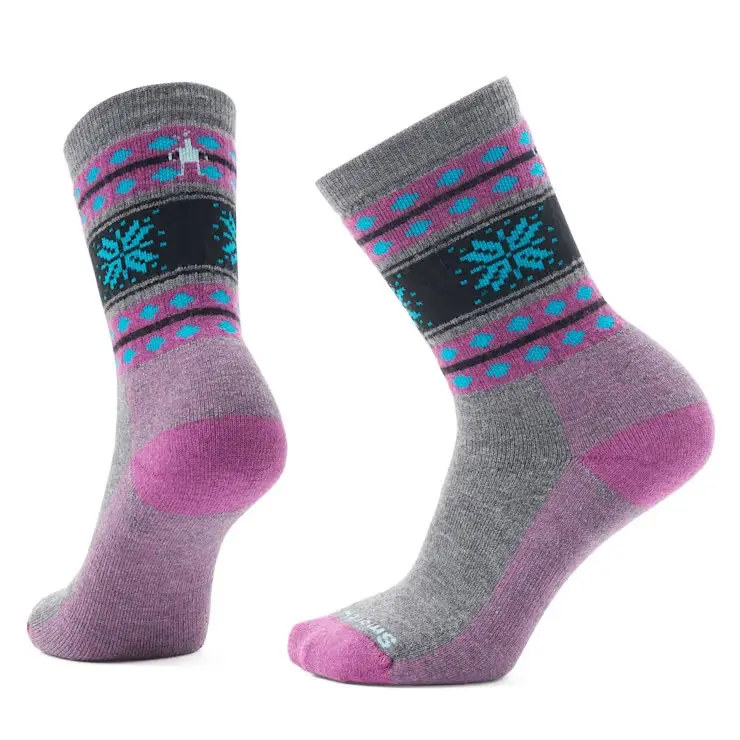 Everyday Cozy Snowflake Dream Crew Socks - Sw002623 1